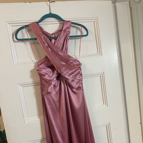 Reformation - NWT - Veria Silk Dress - Sugar Plum - Picture 4 of 4